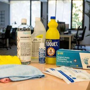 Productos higiénicos covid